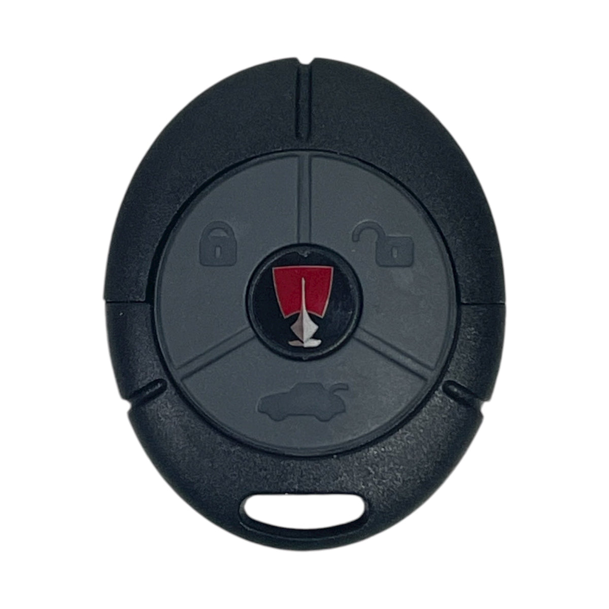 MG Rover Pektron 433MHz remote key fob with Rover Viking ship logo on white background