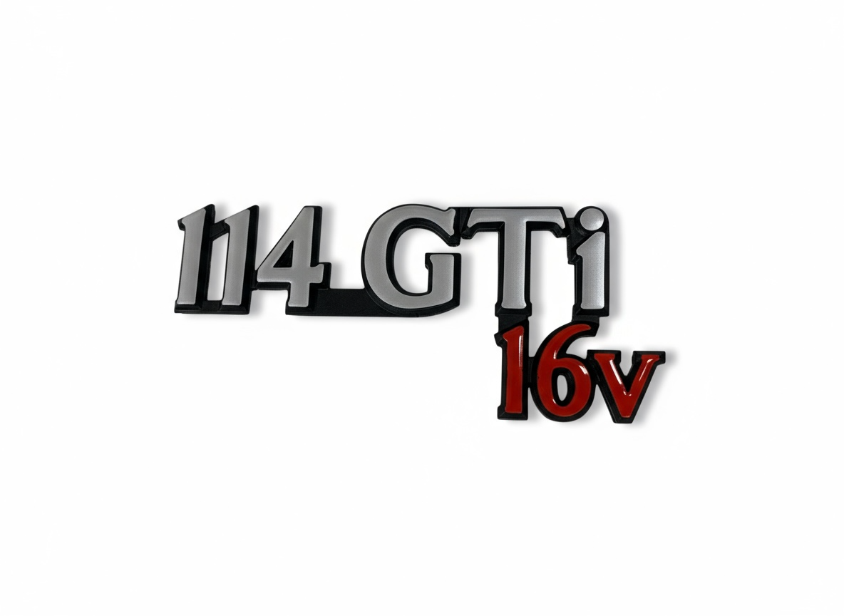 Rover Metro 114 | GTI 16v Boot Badge | DAL10151 DAH10031