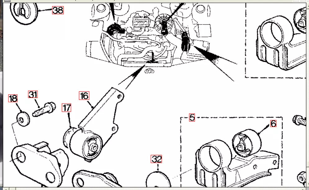 Maestro / Montego | 1.6 S Series Engine Mount | CRC6245