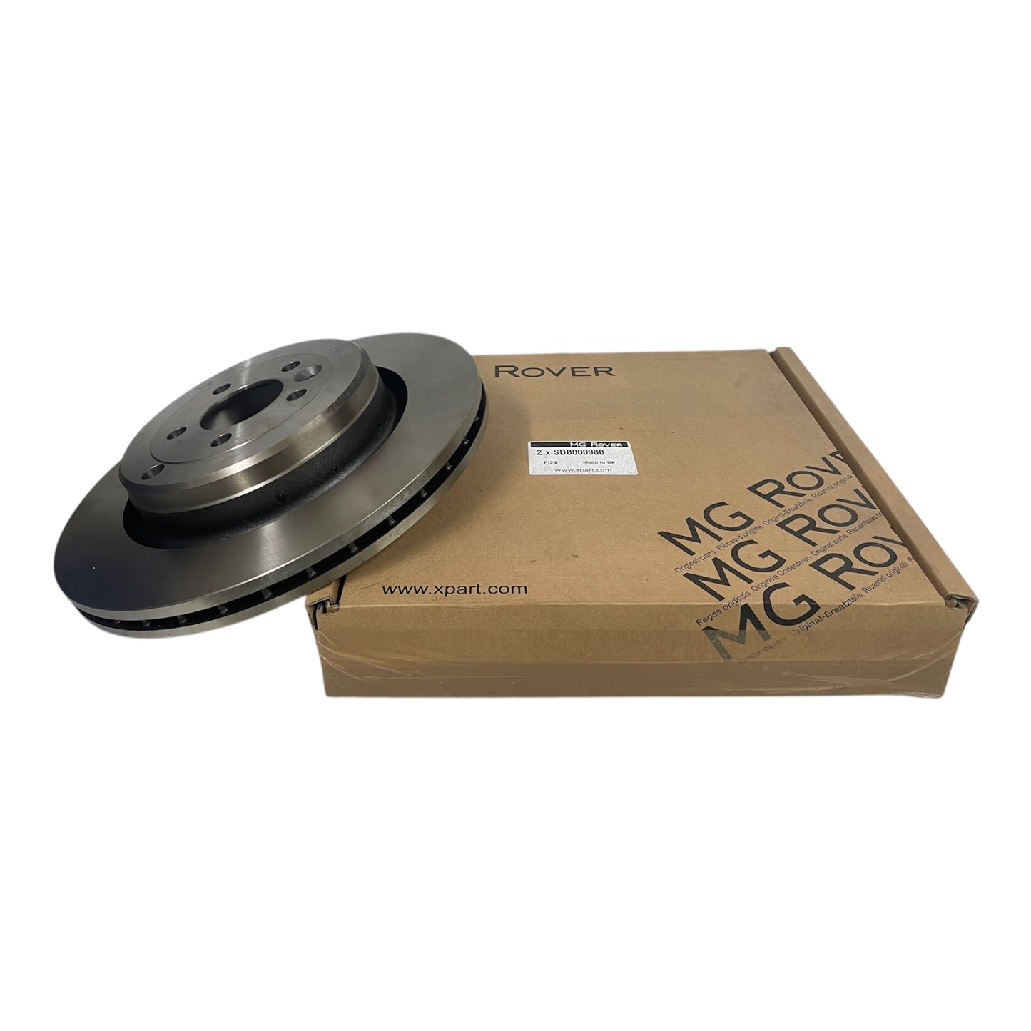 Rover 75 / ZT (V8) | Rear Pair of Brake Disks | SDB000980