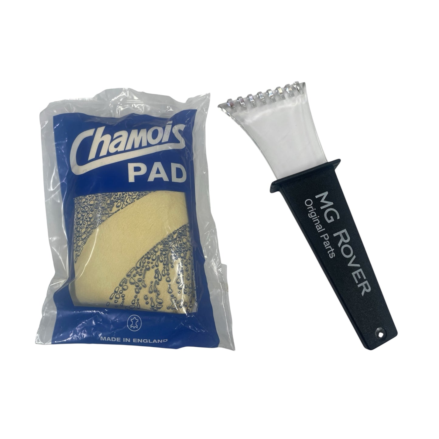 MG Rover | Window Screen Ice Scraper / Chamois Leather Pad |