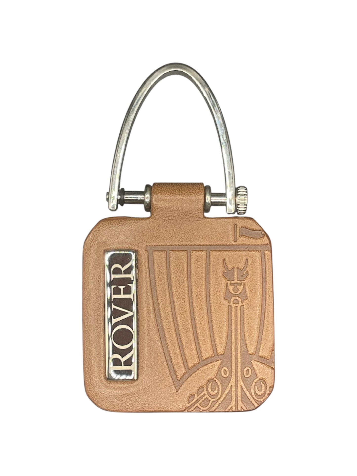 MG Rover | Genuine Leather Viking Ship | Key Ring
